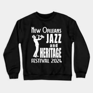 New Orleans Jazz Festival 2024 Crewneck Sweatshirt